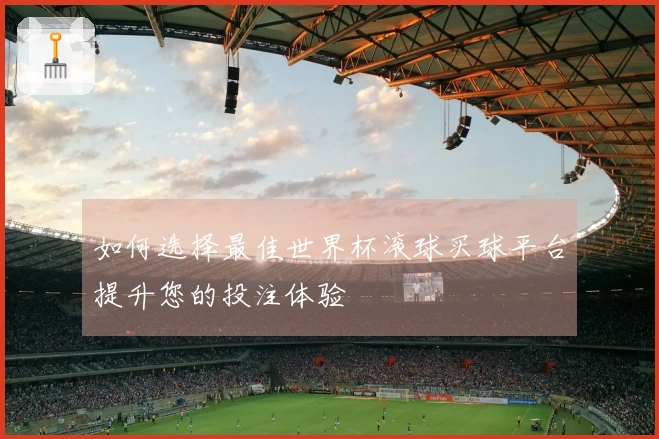 如何选择最佳世界杯滚球买球平台提升您的投注体验