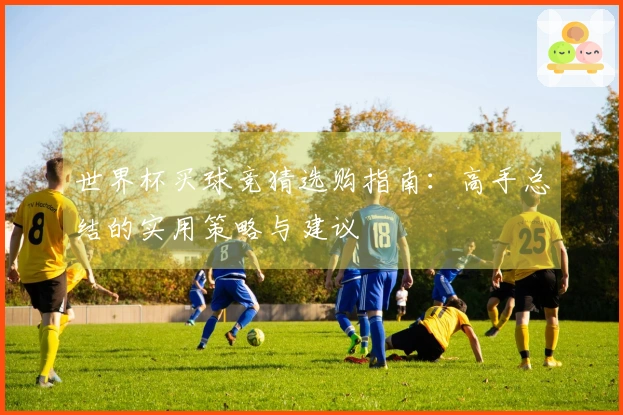 世界杯买球竞猜选购指南：高手总结的实用策略与建议